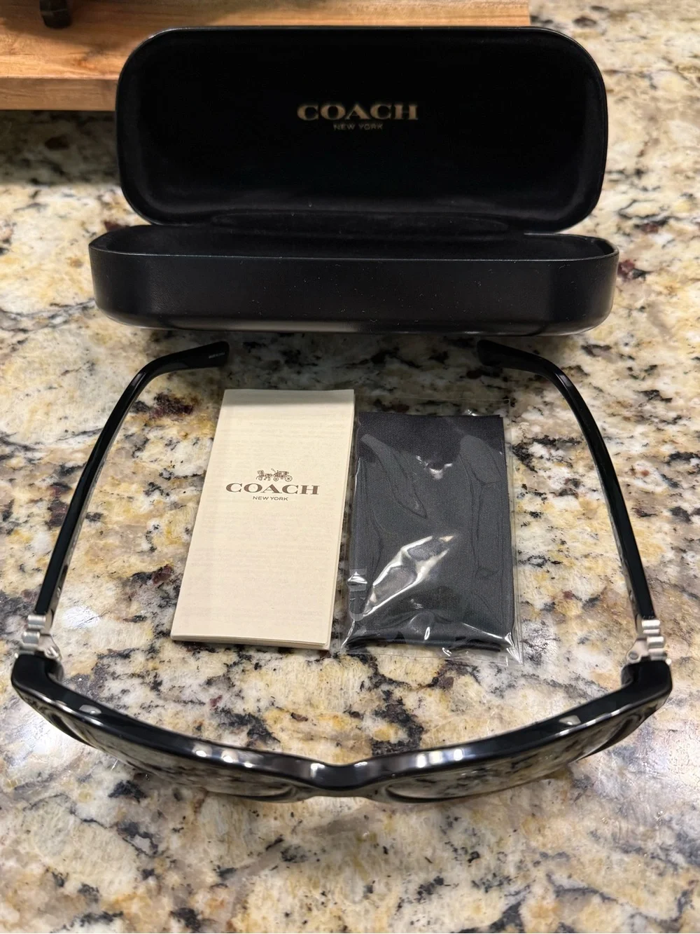 Coach Black Cat-Eye Sunglasses - Women's Designer Eyewear